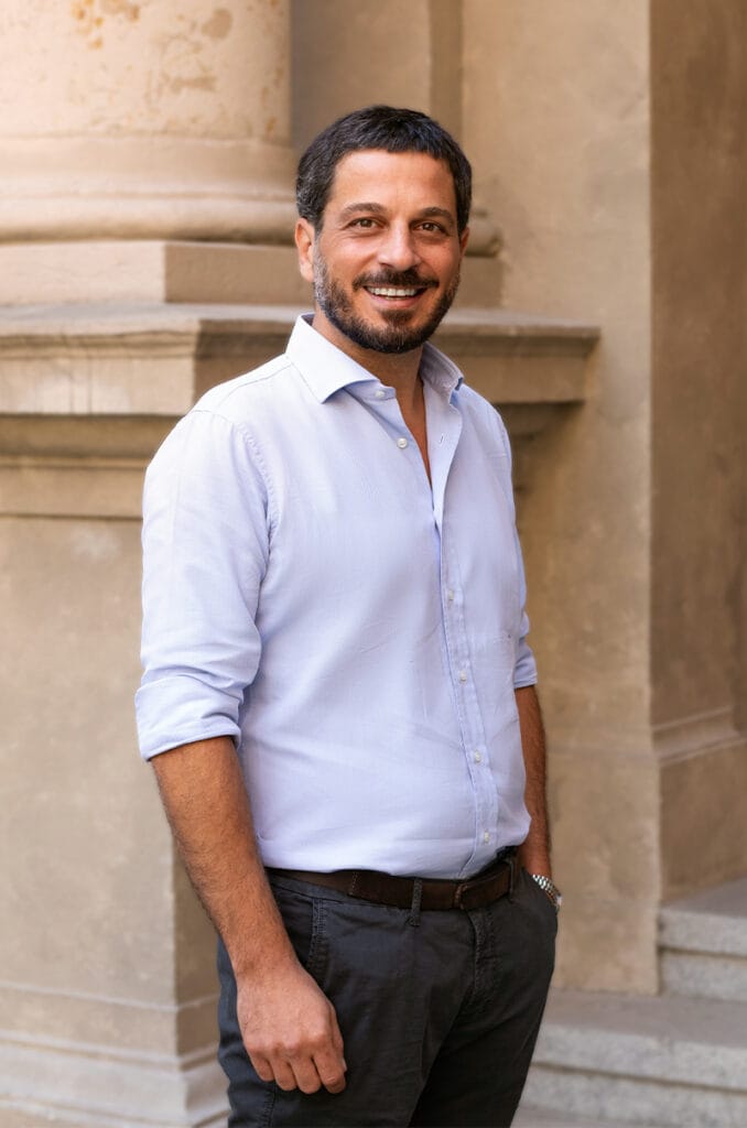 Retrato de Claudio Matteo Burchi