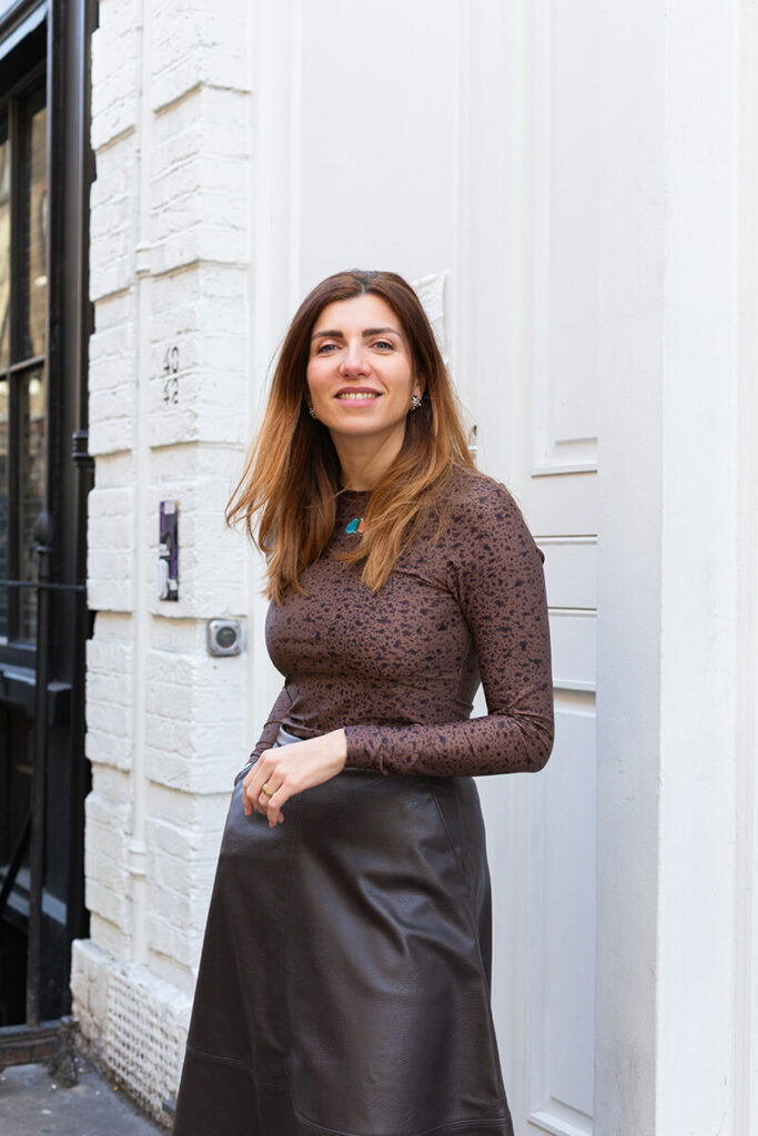 Retrato de Axelle Lelièvre