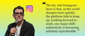 Adam Mosseri statement on AI 2026