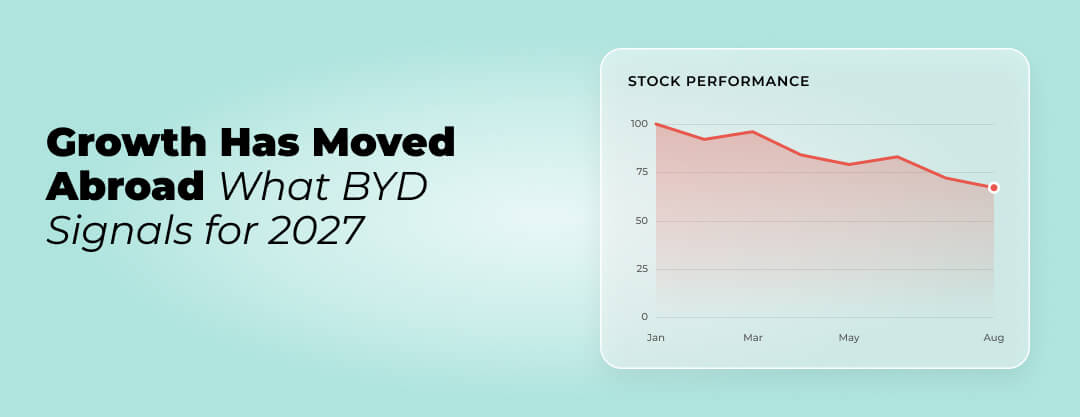 BYD's home market slowdown